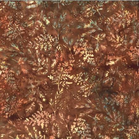 Batik Pine Fern H-Ww Nutmeg