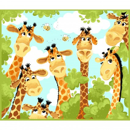 Zoe the Giraffe II WSBSB20062-430 35 x 44 panel