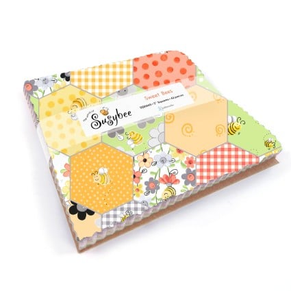 Sweet Bees 5" Charm  Pack