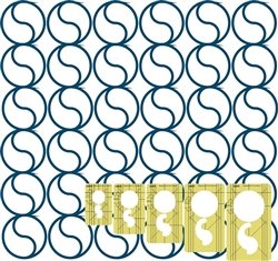 Westalee Stepping Out-Yin & Yang Set (High Shank) WT-SOYY-C-HS
