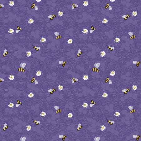 Dark Purple Springtime Pollinators