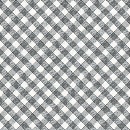 Dark Gray Audrey Diagonal Plaid