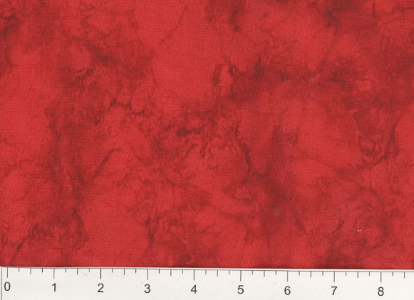 108" Day Marble Tonal Bright Red