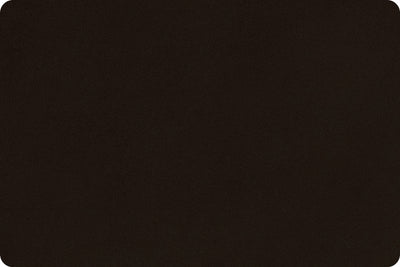 Chocolate Cuddle Solid 90in Wide Shannon Fabrics