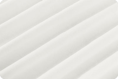 White Cuddle Solid 90in Wide Shannon Fabrics