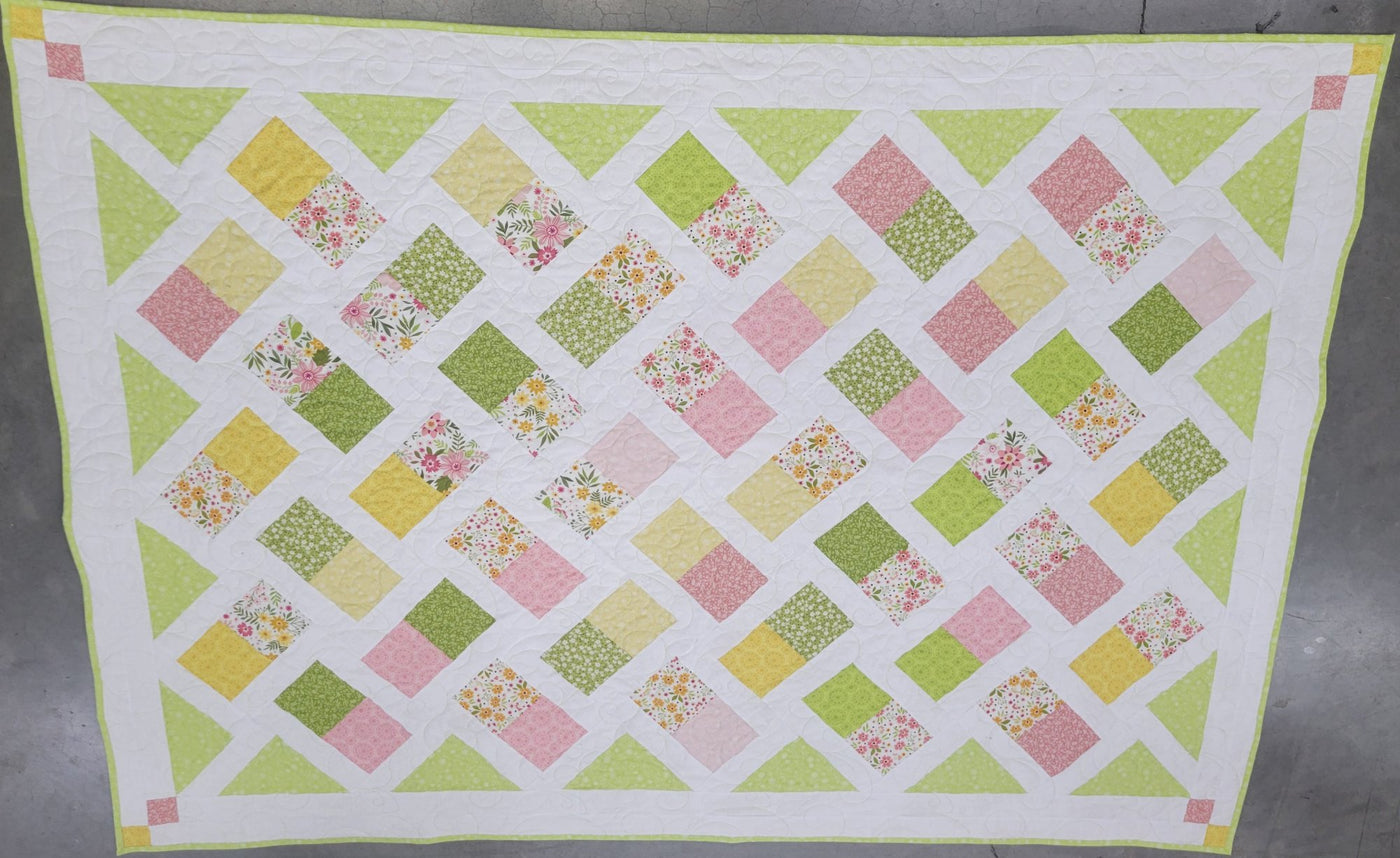 Cattywampus Quilt Kit 56"x80"