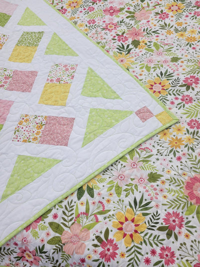 Cattywampus Quilt Kit 56"x80"