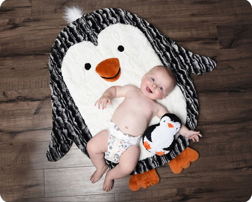 Black/White Penguin My Pal Cuddle Kit Shannon Fabrics