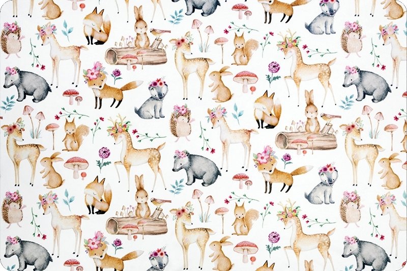 Snow Sweet Darlings Digital Cuddle Shannon Fabrics
