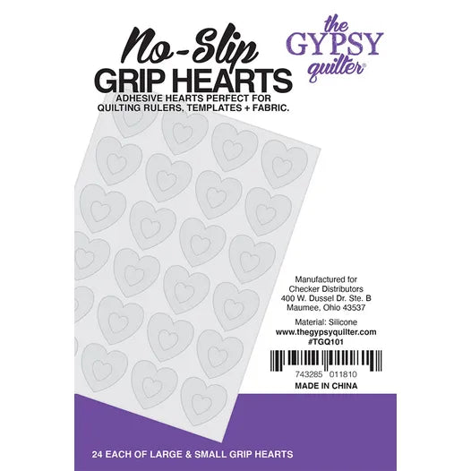 No Slip Grip Hearts TGQ101