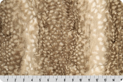 Cappuccino Luxe Cuddle Fawn Shannon Fabric