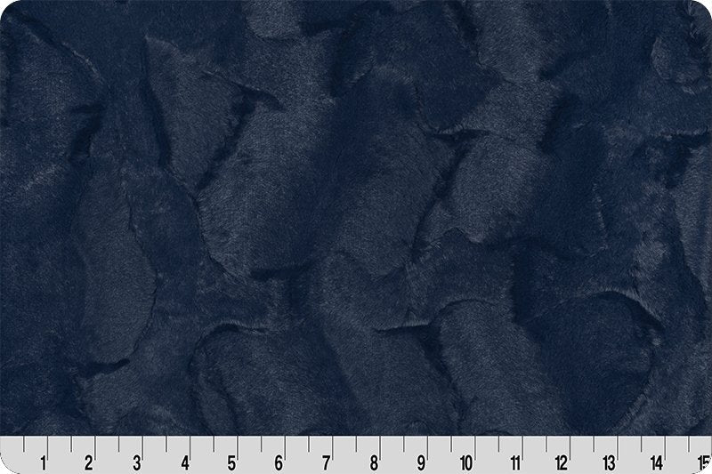 Navy Luxe Cuddle Hide Shannon Fabrics