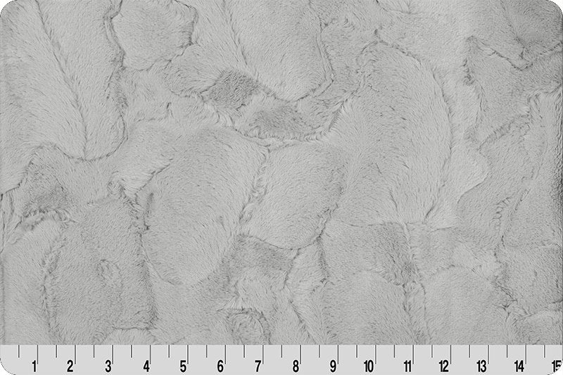 Silver Luxe Cuddle Hide Shannon Fabrics