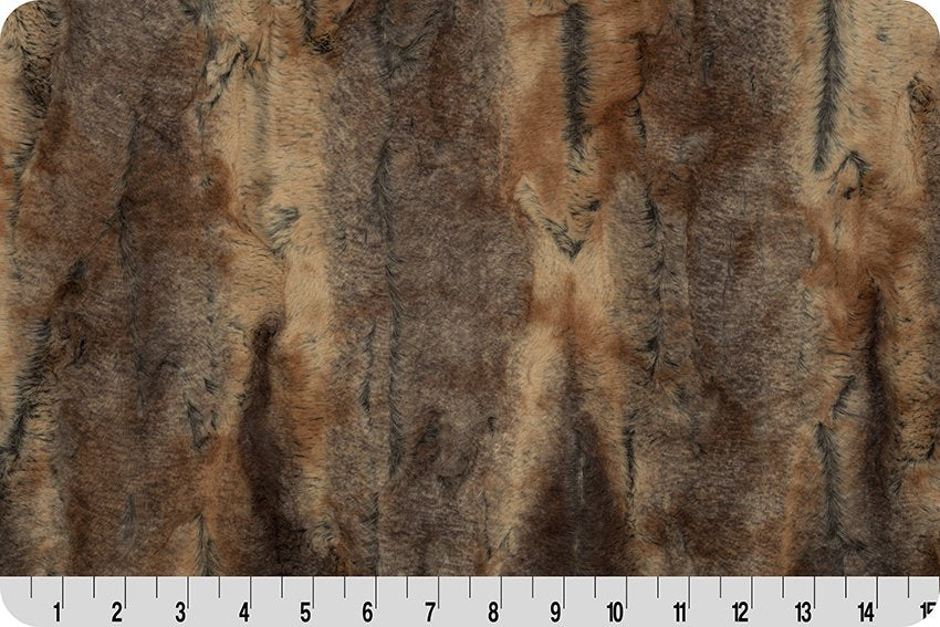 Amber/Taupe Luxe Cuddle Red Fox Shannon Fabrics