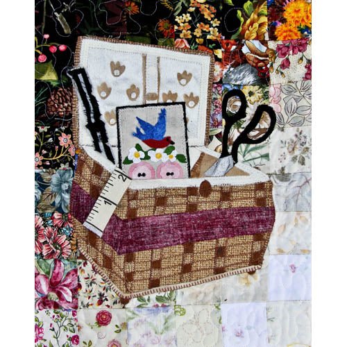 Nana’s Sewing Basket- Rachel's Sewing Room Block 1 WHIM-198