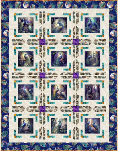 Resplendence Framed Fabric Kit 59"x76"