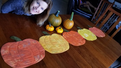 Pumpkin Table Runner