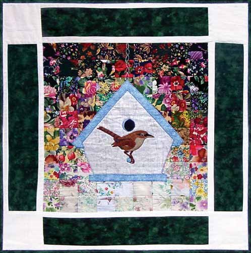 Wren- Rachel's Bird Garden Block 2 WHIM-96