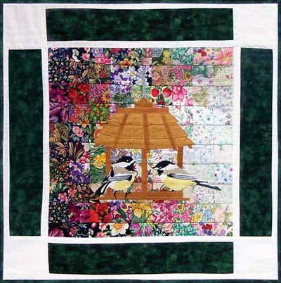 Chickadee- Rachel's Bird Garden Block 4 WHIM-98