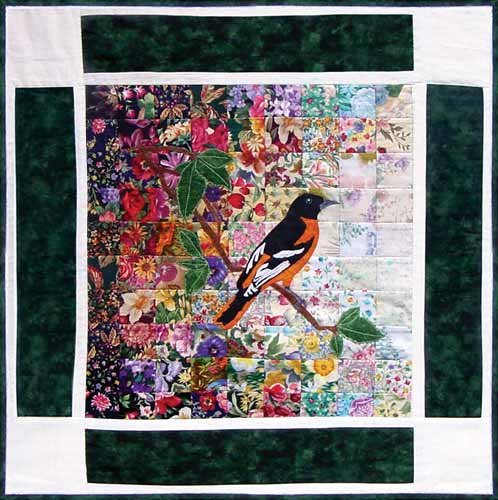 Oriole- Rachel's Bird Garden Block 7 WHIM-101