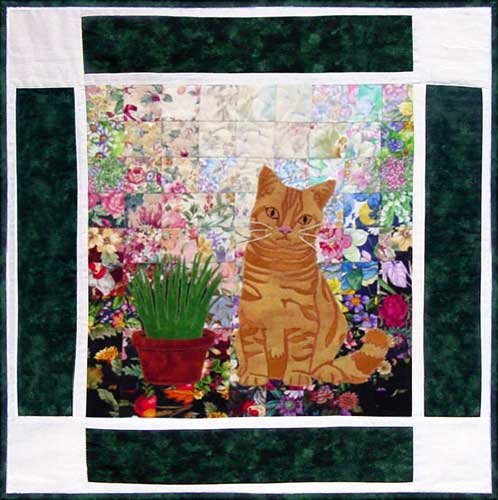 Tigger- British Shorthair Cat Rachel's Cat Garden Block 8 WHIM-148