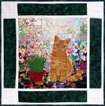 Tigger- British Shorthair Cat Rachel's Cat Garden Block 8 WHIM-148