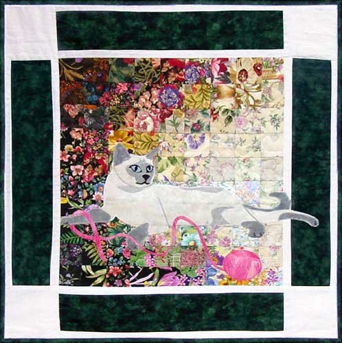 Kitty- Tonkinese Cat Rachel's Cat Garden Block 7 WHIM-147
