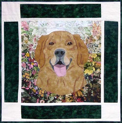 Lady- Golden Retriever Rachel's Dog Kennel Block 8 WHIM-176