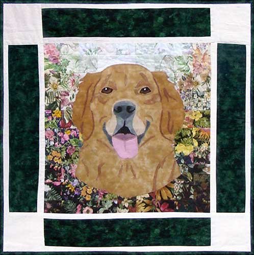 Lady- Golden Retriever Rachel's Dog Kennel Block 8 WHIM-176