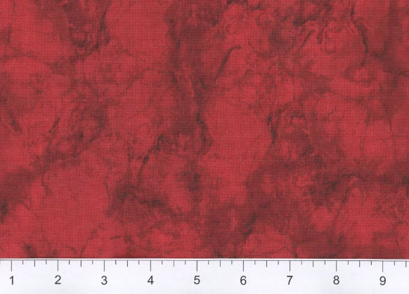 108" Day Marble Tonal Red
