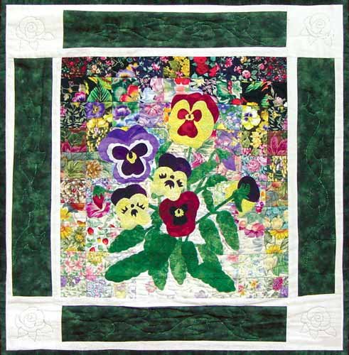 Pansy- Rachel's Flower Garden Block 2 WHIM-70