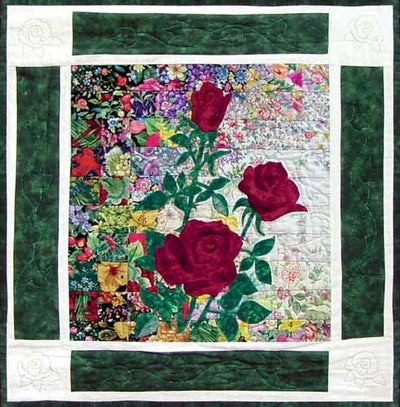 Rose- Rachel's Flower Garden Block 7 WHIM-75