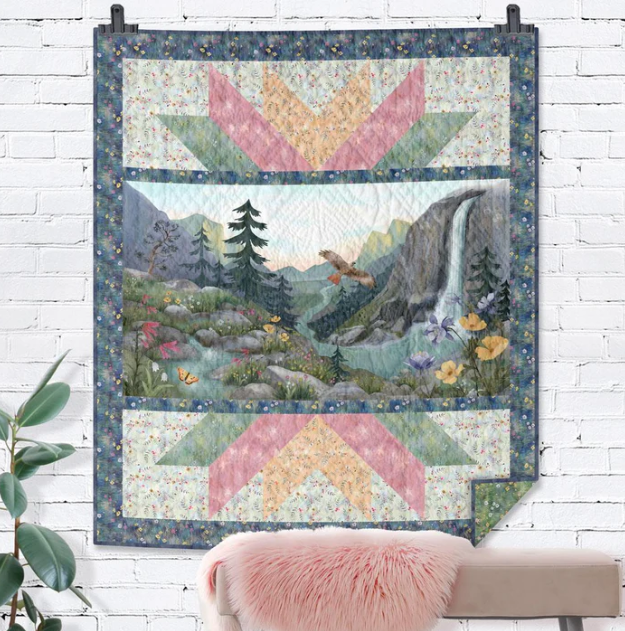 Serenity October Sky Fabric Kit 48"x57"