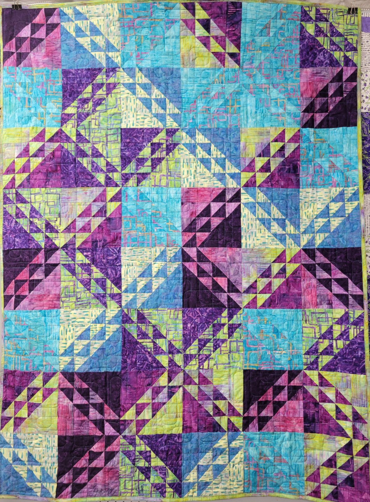 Shattered Quilt Kit 48” x 64”