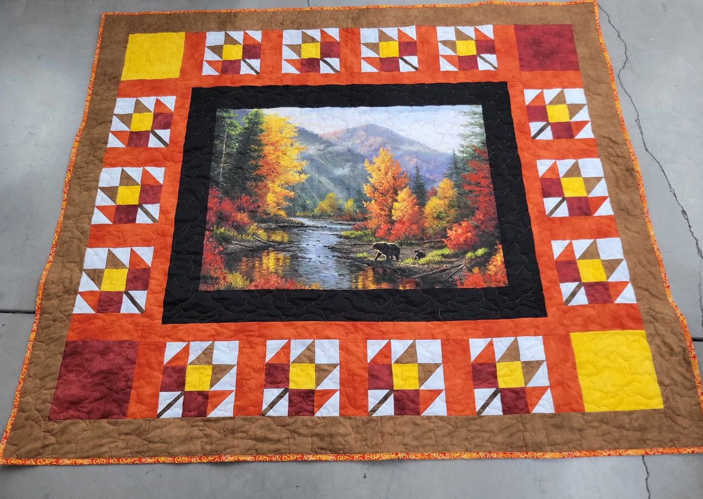 Fall Bears Quilt Kit