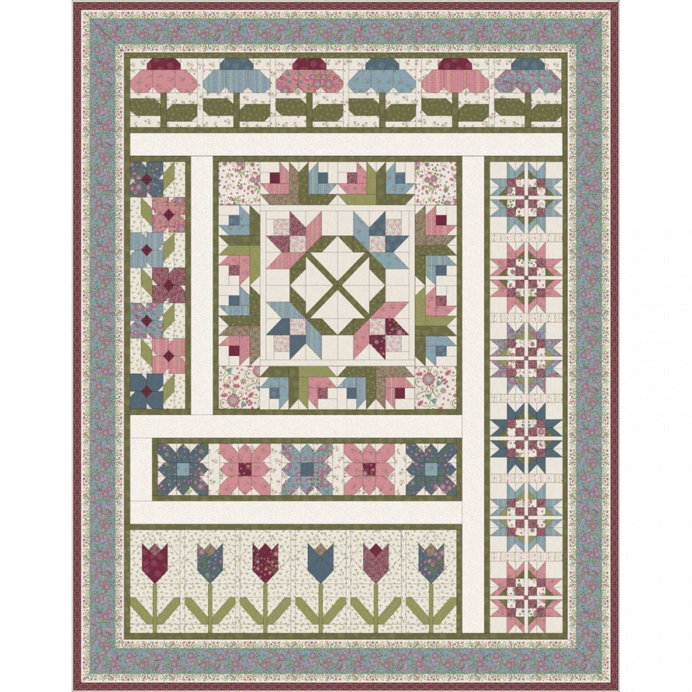 Flower Garden Pattern