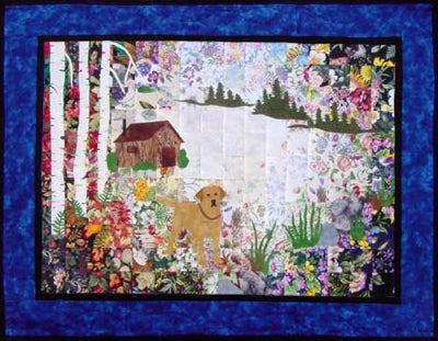 Labrador Retriever Yellow Quilt Kit WHIM-137