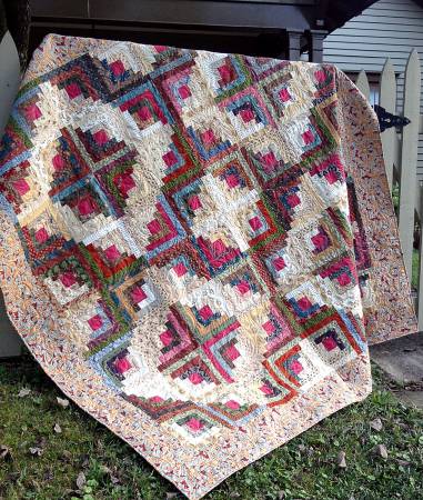 Country Retreat Log Cabin Quilt Pattern